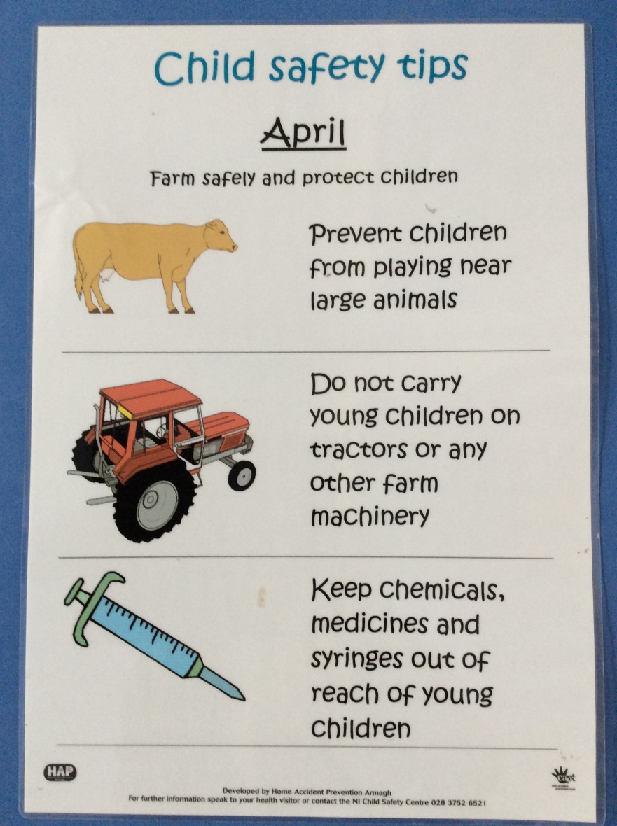 Child Safety Tip of the Month