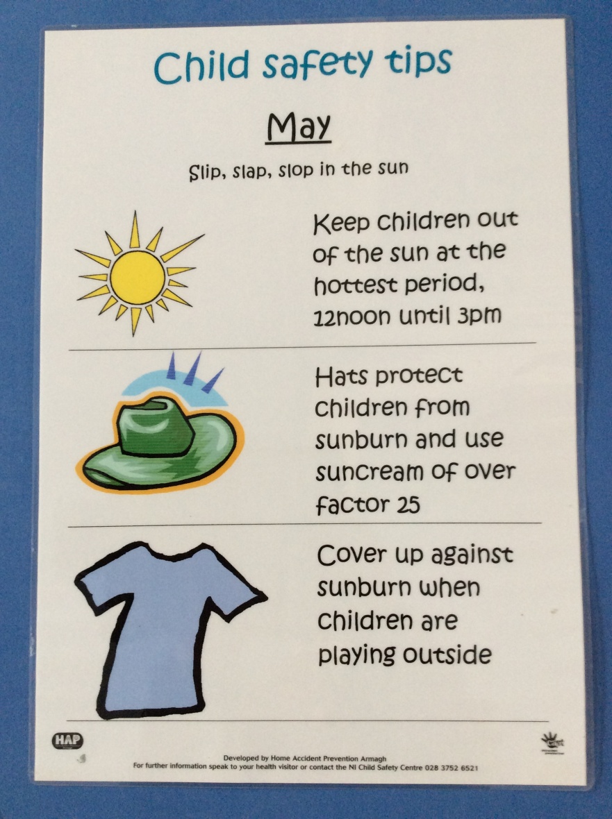 Child Safety Tip of the Month