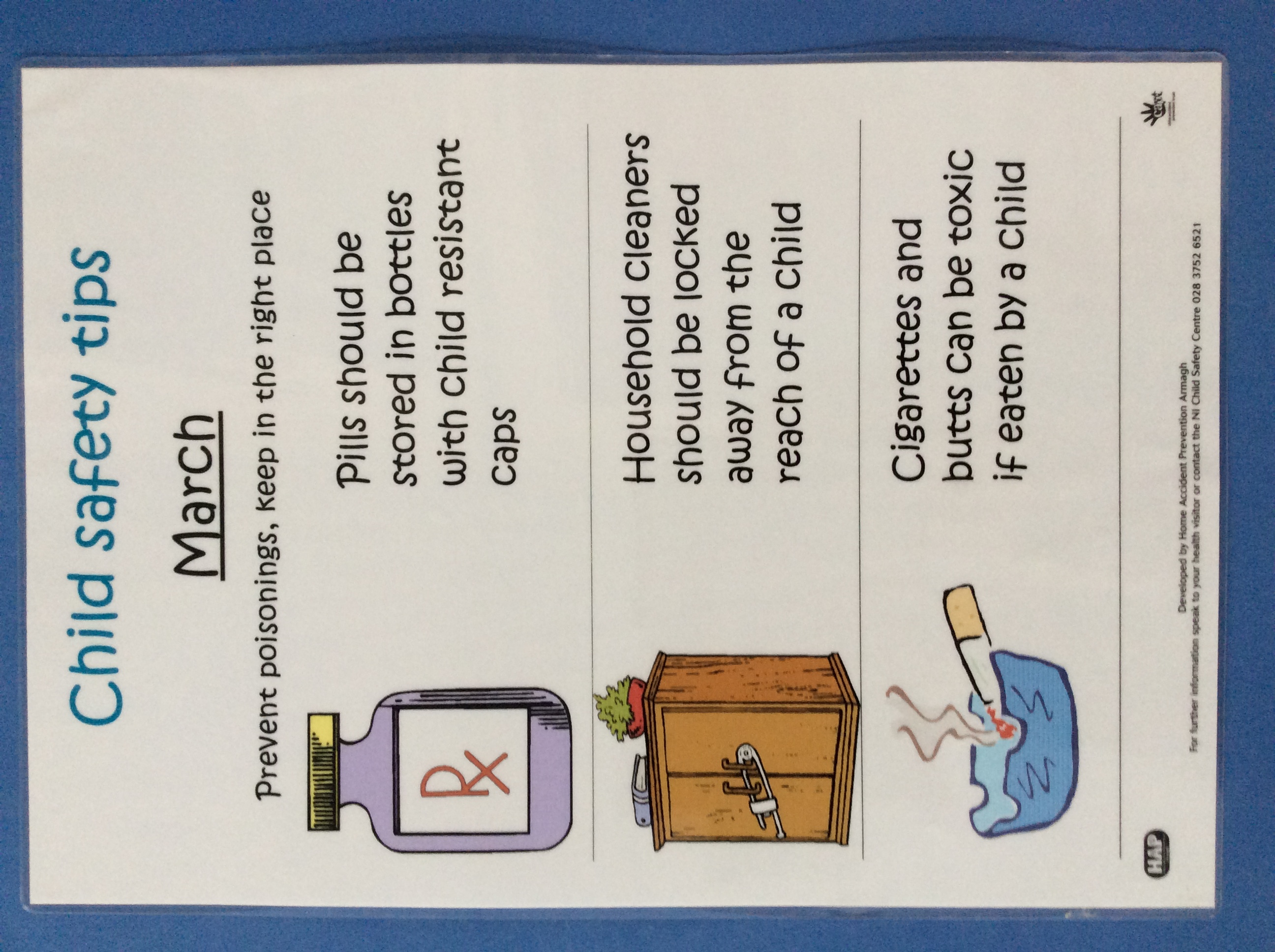 Child Safety Tip of the Month